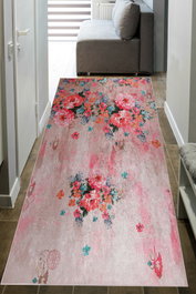 Conceptum Alfombra de Pasillo Multicolor 80 x 150 cm